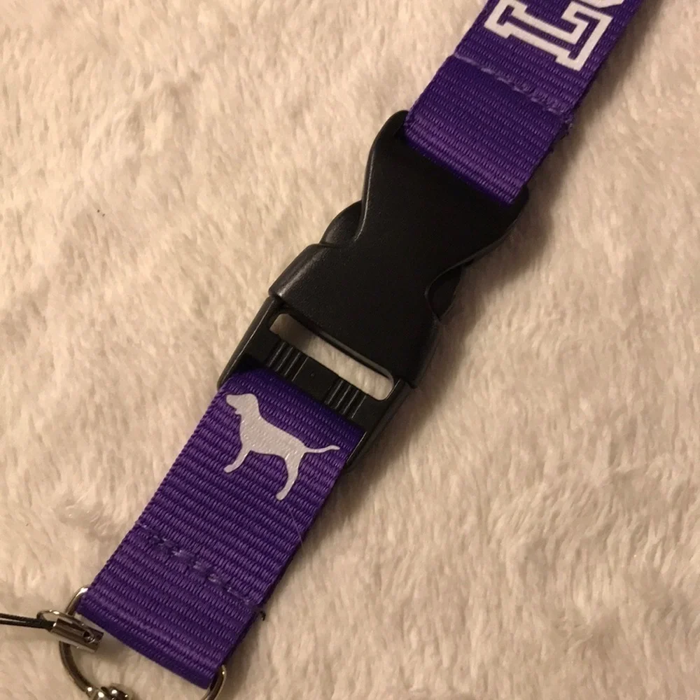✅HOST Pick✅ Purple Love Pink Lanyard, NWOT